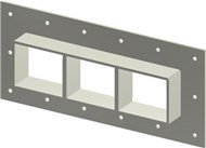 Стальная рама GHM 2x3 primed в комплекте с лентой TSL 15x6