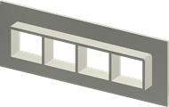 Алюминиевая рама SF 2x4