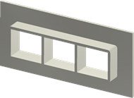 Стальная рама SF 2x3 primed